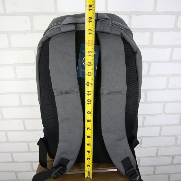 Travis Mathew Nelson Insulated Cooler Bag Backpack 1ML157 Grey New W Tag - Picture 9 of 11